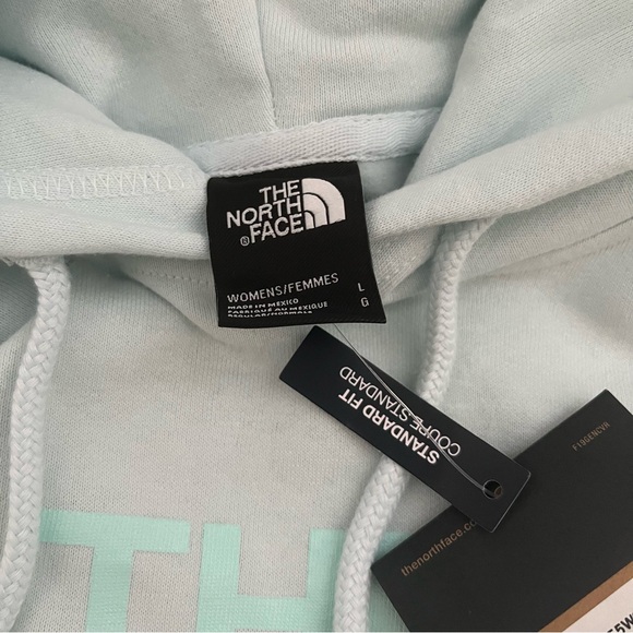 The North Face Light Blue Hoodie - Picture 5 of 10
